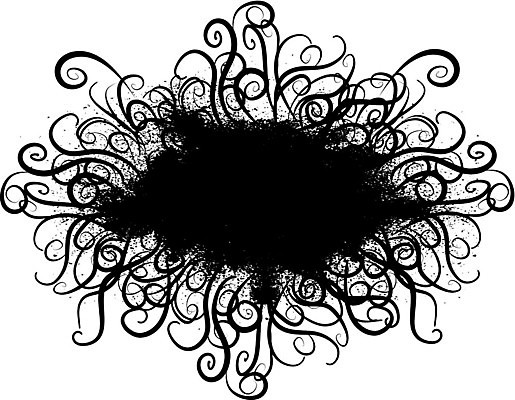 EPS 해외이미지 식물 디자인 꽃 실루엣 일러스트 자연 아이디어 미술 숫자 검은색 문신 그림 서식 오리지널 스타일 해외202004 해외일러스트 문자 컬러 컨셉 문화예술 촬영기법 생태계 파일형식 벡터 이미지허브