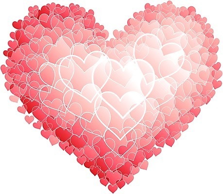 EPS 해외이미지 분홍색 일러스트 사랑 사람없음 컴퓨터그래픽 빨간색 하트 해외202004 해외일러스트 모양 감정 컬러 그래픽 파일형식 벡터 이미지허브