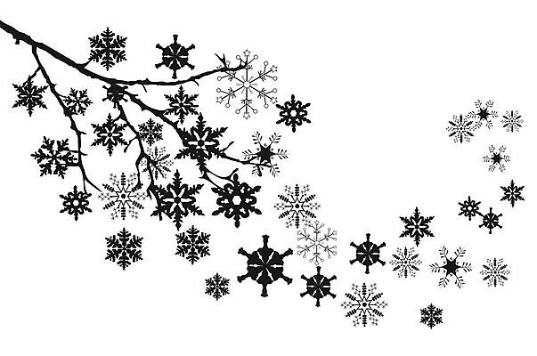EPS 해외이미지 일러스트 추상 눈꽃 사람없음 나뭇가지 해외202004 해외일러스트 나무 무늬 눈_날씨 파일형식 벡터 이미지허브