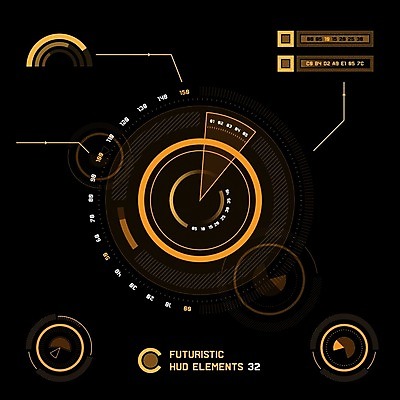 EPS 해외이미지 일러스트 사람없음 디지털 인포그래픽 사이버 UI 인터페이스 해외202004 SF 해외일러스트 파일형식 벡터 이미지허브