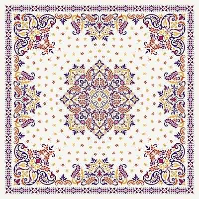 EPS 해외이미지 식물 전통 디자인 옷 꽃 백그라운드 꽃무늬 일러스트 프레임 미술 동양인 장식 유행 목도리 직물 면 화려 우아함 낙서 실크 정사각형 윤곽 손수건 걸레 동쪽 페이즐리 핸드메이드 스타일 반다나 해외202004 해외일러스트 도형 잡화 컨셉 무늬 문화예술 인종 청소도구 방향 파일형식 벡터 헤어액세사리 이미지허브