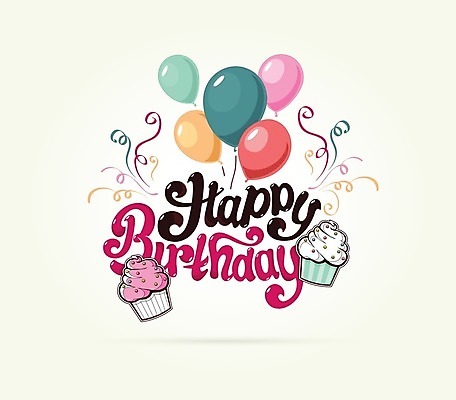 EPS 해외이미지 템플릿 배너 행복 포스터 분홍색 일러스트 텍스트 장식 축하 인사 신용카드 생일 달콤 컵케이크 레터링 카피스페이스 해외202004 해외일러스트 기념일 감정 컬러 컨셉 금융 케이크 공백 예절 맛 파일형식 벡터 이미지허브