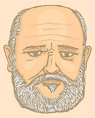 EPS 해외이미지 할아버지 얼굴 일러스트 수염 머리 스케치 그림 그런지 옛날 해외202004 해외일러스트 노년 남자 미술 신체부위 파일형식 벡터 이미지허브