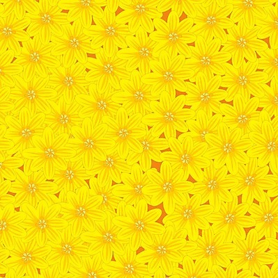 EPS 해외이미지 식물 꽃잎 꽃 백그라운드 꽃무늬 패턴 일러스트 벽지 장식 컬러풀 노란색 해외202004 해외일러스트 컬러 무늬 파일형식 벡터 이미지허브