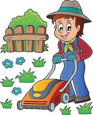 EPS 해외이미지 직업 응시 옷 계절 행복 일러스트 미술 사람 잔디 취미 울타리 정원 기계 업무 작업 그리기 그림 원예 고립 돌봄 원예사 해외202004 해외일러스트 식물 시선 감정 모션 문화예술 담장 파일형식 벡터 이미지허브