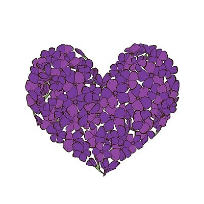 EPS 해외이미지 꽃잎 꽃 꽃무늬 밭 일러스트 사랑 사람없음 보라색 봄 하트 제비꽃 해외202004 해외일러스트 모양 식물 계절 감정 컬러 무늬 농업 파일형식 벡터 이미지허브