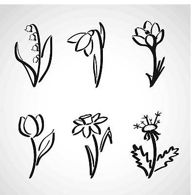EPS 해외이미지 디자인 꽃 실루엣 꽃무늬 일러스트 잉크 미술 세트 봄 튤립 흰색 낙서 민들레 스케치 수집 심볼 그림 복고 손그림 수선화 고립 타격 헌병 해외202004 해외일러스트 식물 계절 컬러 무늬 모션 문화예술 촬영기법 군인 파일형식 벡터 이미지허브