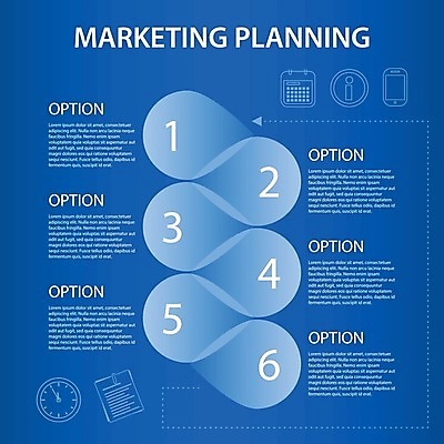 EPS 해외이미지 패턴 일러스트 텍스트 사람없음 그래픽 파란색 세트 인포그래픽 정보 목표 계획 레이아웃 타이틀 단계 프로젝트 해외202004 해외일러스트 컬러 컨셉 무늬 파일형식 벡터 이미지허브