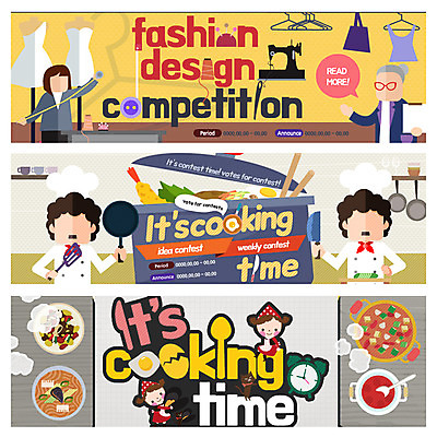 PSD 템플릿 여자 패션 남자 어린이 음식 웹템플릿 요리사모자 요리 이벤트 여러명 성인 요리사 냄비 옷걸이 마네킹 조리복 공모전 이벤트배너 웹배너 이미지템플릿 직업 모자_잡화 배너 다수 유니폼 사람 솥 파일형식