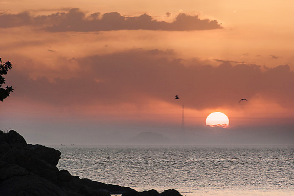 포토 JPG 주간 구름 바다 하늘 한국 풍경 사람없음 야외 태양 일출 일몰 강화도 국내포토 자연요소 아시아 노을 인천 파일형식