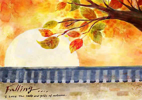 주간 PSD 나무 계절 백그라운드 단풍 낙엽 일러스트 한옥 풍경 사람없음 야외 담장 가을풍경 가을 가을배경 국내일러스트 자연요소 식물 한국전통 고건축 잎 파일형식 가을_계절