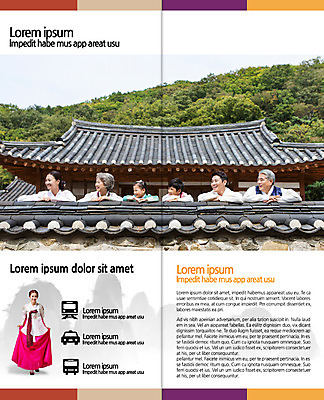 PSD 템플릿 편집 표지디자인 북디자인 출판디자인 여자 남자 내지 리플렛 백그라운드 2단접지 북커버 한옥 대가족 팜플렛 여러명 담장 추석 한국인 한복 6인가족 이미지템플릿 한국전통 명절 다수 고건축 가족 사람 동양인 전통의상 파일형식