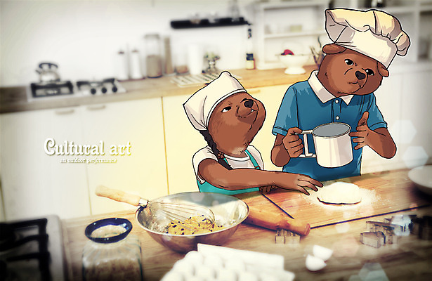 PSD 편집 편집이미지 문화 예술 포토일러 실내 의인화 요리사모자 사람없음 주방 강아지 합성 밀가루 제빵 밀가루반죽 제빵도구 소통 반려 평등 이미지편집 모자_잡화 컨셉 내부 반려동물 제과제빵 요리사 개 가루 반죽 파일형식