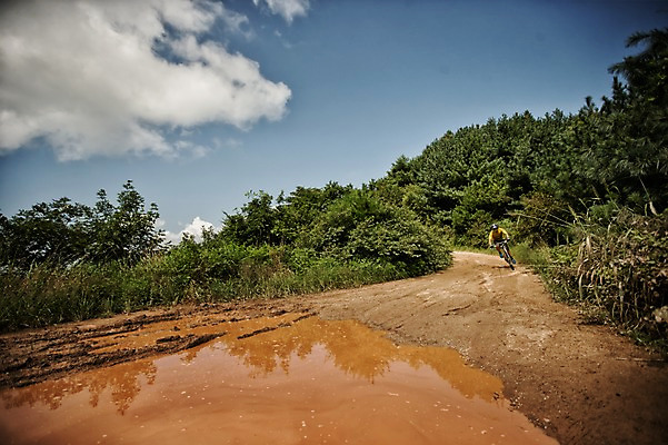 포토 JPG 주간 전신 남자 한명 20대 야외 앞모습 한국인 승차 웅덩이 사이클링 라이딩 비포장도로 산악자전거 양평 유명산 남자만 성인남자만 청년남자만 성인남자한명만 국내포토 자연요소 1 도로 뷰포인트 모션 산 사람 동양인 청년 자전거 육상스포츠 경기도 남자한명만 청년만 성인만 파일형식