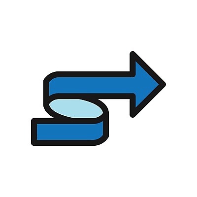 EPS 해외이미지 일러스트 화살 플랫 만화 방향 심플 충고 해외202004 해외일러스트 파일형식 벡터 이미지허브