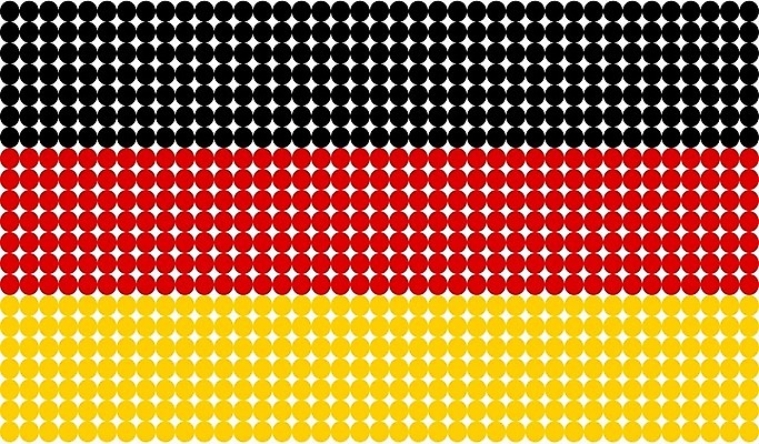 EPS 해외이미지 디자인 배너 유럽 백그라운드 일러스트 추상 독일 그래픽 빨간색 노란색 검은색 깃발 점 원형 심볼 사인 애국심 고립 전국 해외202004 해외일러스트 도형 나라 컬러 무늬 파일형식 벡터 이미지허브