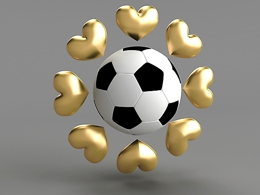 포토 JPG 해외이미지 모양 스포츠 공 놀이 성공 사랑 사람없음 3D 축구 경쟁 게임 하트 가죽 트로피 골 여의주 챔피언 토너먼트 해외202004 해외포토 감정 컨셉 구기 상_우승 디지털합성 파일형식 이미지허브