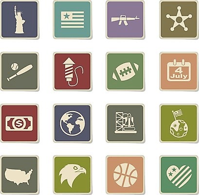 EPS 해외이미지 별 종이 스티커 지도 일러스트 공 불꽃 농구 달러 축구 미국 행성 야구 달력 달 하트 깃발 심볼 독수리 배지 해외202004 해외일러스트 자연요소 모양 돈 북아메리카 조류 불 구기 우주 파일형식 벡터 이미지허브