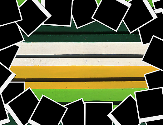 포토 JPG 해외이미지 프레임 사람없음 초록색 줄무늬 폴라로이드사진 가로줄 목업 해외202004 해외포토 선 컬러 무늬 폴라로이드 파일형식 이미지허브