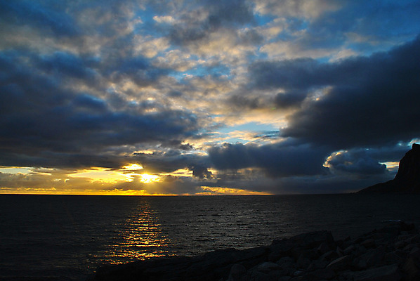 포토 JPG 해외이미지 바다 노르웨이 사람없음 태양 일몰 천국 해외202004 해외포토 자연요소 유럽 노을 파일형식 이미지허브