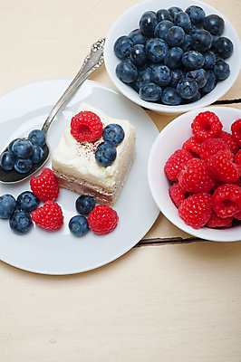 포토 JPG 해외이미지 접시 디저트 사람없음 케이크 숟가락 달콤 블루베리 산딸기 해외202004 해외포토 식기 음식 과일 수저 맛 파일형식 이미지허브
