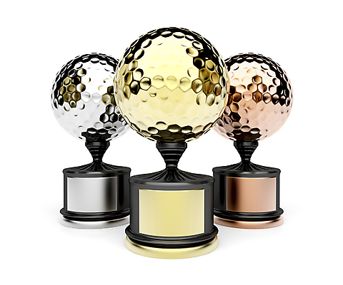 포토 JPG 해외이미지 스포츠 골프 공 골프공 사람없음 컵 3D 경쟁 게임 황금 은색 강의 상패 트로피 청동 대회 고립 챔피언 필승 해외202004 해외포토 식기 컬러 컨셉 놀이 골프용품 구기 우승 상_우승 디지털합성 파일형식 이미지허브