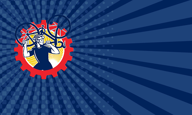 포토 JPG 해외이미지 남자 스포츠 일러스트 명함 사람없음 자전거 스패너 톱니바퀴 복고 순환 정비공 사이클링 기어 해외202004 해외포토 모션 사람 바이크 공구 기술자 육상스포츠 파일형식 이미지허브