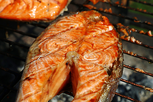 포토 JPG 해외이미지 1 음식 다이어트 흡연 건강 어류 스테이크 요리 사람없음 야외 식사 닫기 그릴 바비큐 굽기 먹기 준비 연어 숯 해외202004 해외포토 모션 주방용품 서양음식 담배 수중동물 구이 파일형식 이미지허브