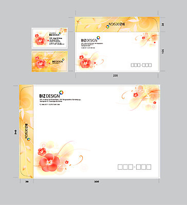 템플릿 꽃 자연 명함 서류봉투 편지봉투 사람없음 세트 패키지 봉투템플릿 우편봉투 비즈디자인 이미지템플릿 AI파일 식물 봉투 편지 우편물 생태계 파일형식 벡터