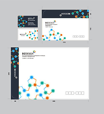 템플릿 문양 선 무늬 명함 서류봉투 편지봉투 사람없음 세트 원형 연결 패키지 봉투템플릿 우편봉투 비즈디자인 이미지템플릿 AI파일 도형 봉투 편지 우편물 파일형식 벡터
