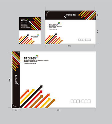 템플릿 문양 화살표 무늬 명함 서류봉투 편지봉투 사람없음 세트 컬러풀 패키지 봉투템플릿 우편봉투 비즈디자인 이미지템플릿 AI파일 컬러 봉투 편지 우편물 파일형식 벡터