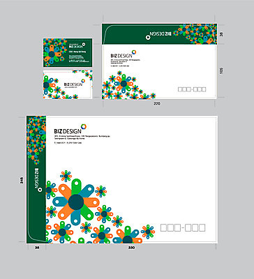 템플릿 문양 꽃무늬 명함 서류봉투 편지봉투 사람없음 초록색 세트 컬러풀 패키지 봉투템플릿 우편봉투 비즈디자인 이미지템플릿 AI파일 꽃 컬러 무늬 봉투 편지 우편물 파일형식 벡터