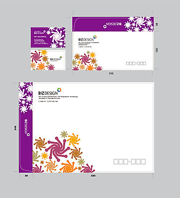 템플릿 문양 무늬 곡선 명함 서류봉투 편지봉투 사람없음 세트 컬러풀 패키지 봉투템플릿 우편봉투 비즈디자인 이미지템플릿 AI파일 선 컬러 봉투 편지 우편물 파일형식 벡터