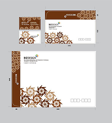 템플릿 문양 무늬 명함 서류봉투 편지봉투 사람없음 세트 갈색 패키지 봉투템플릿 우편봉투 비즈디자인 이미지템플릿 AI파일 컬러 봉투 편지 우편물 파일형식 벡터