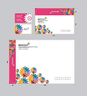 템플릿 문양 선 분홍색 무늬 명함 서류봉투 편지봉투 사람없음 세트 패키지 겹침 봉투템플릿 우편봉투 비즈디자인 이미지템플릿 AI파일 컬러 봉투 편지 우편물 파일형식 벡터