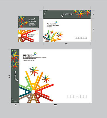 템플릿 문양 무늬 명함 서류봉투 편지봉투 사람없음 세트 컬러풀 각도 패키지 봉투템플릿 우편봉투 비즈디자인 이미지템플릿 AI파일 컬러 봉투 편지 우편물 파일형식 벡터