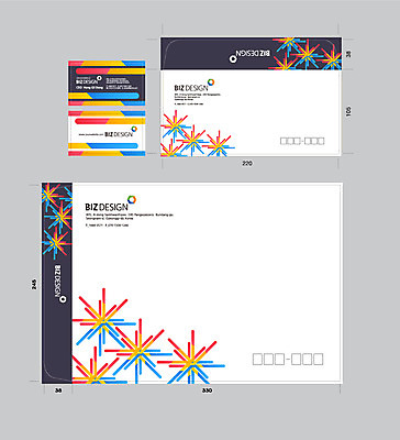 템플릿 문양 무늬 명함 서류봉투 편지봉투 사람없음 세트 컬러풀 패키지 봉투템플릿 우편봉투 비즈디자인 이미지템플릿 AI파일 컬러 봉투 편지 우편물 파일형식 벡터