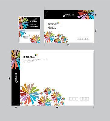 템플릿 문양 무늬 명함 서류봉투 편지봉투 사람없음 세트 컬러풀 패키지 봉투템플릿 우편봉투 비즈디자인 이미지템플릿 AI파일 컬러 봉투 편지 우편물 파일형식 벡터