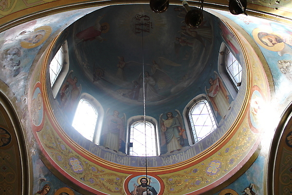 포토 JPG 해외이미지 종교 얼굴 벽 백그라운드 패턴 천사 미술 사람없음 장식 빨간색 노란색 교회 이탈리아 골동품 그림 질감 르네상스 옛날 해외202004 해외포토 유럽 컬러 무늬 종교건축 문화예술 건물 신체부위 파일형식 이미지허브