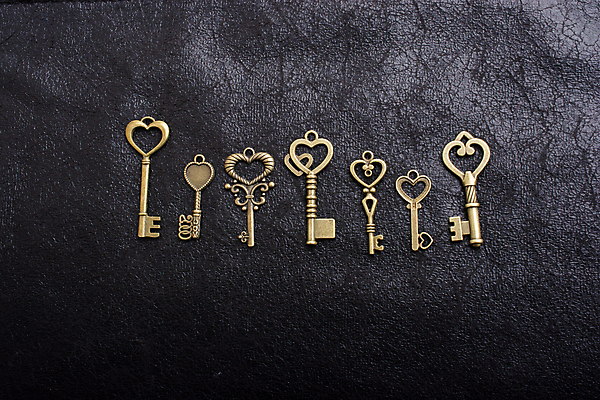 포토 JPG 해외이미지 백그라운드 사람없음 검은색 하트 황금열쇠 해외202004 해외포토 모양 컬러 열쇠 파일형식 이미지허브