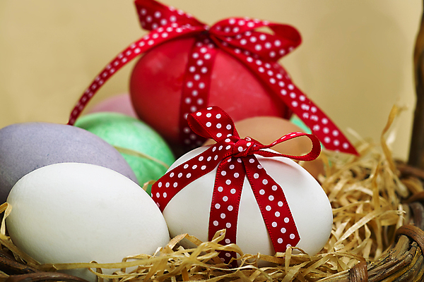 포토 JPG 해외이미지 휴가 부활절 선물 사람없음 빨간색 고리 부활절계란 강조 해외202004 해외포토 기념일 컬러 계란 파일형식 이미지허브