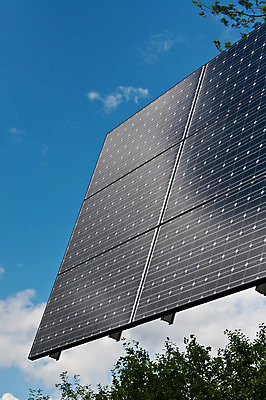 포토 JPG 해외이미지 나무 구름 잎 하늘 사람없음 야외 가로 초록색 파란색 컬러풀 햇빛 반사 금속 에너지 판넬 그린에너지 해외202004 해외포토 자연요소 식물 컬러 재질 태양 파일형식 이미지허브