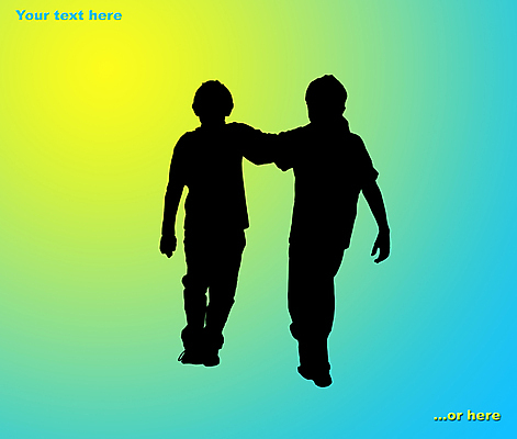 포토 JPG 해외이미지 클립아트 디자인 남자 행복 실루엣 어린이 일러스트 포옹 함께함 사람 소년 사람없음 그래픽 10대 걷기 검은색 우정 산책 윤곽 유지 지원 해외202004 해외포토 감정 컬러 컨셉 안기 모션 청소년 휴식 촬영기법 친구 파일형식 이미지허브
