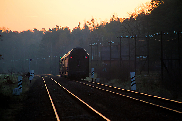 포토 JPG 해외이미지 여행 교통시설 아침 풍경 사람없음 야외 가로 햇빛 일몰 새벽 기차 시골 숲 폴란드 선로 해외202004 해외포토 주간 자연요소 유럽 육상교통 교통 대중교통 태양 노을 시설 파일형식 이미지허브
