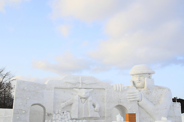 포토 JPG 해외이미지 계절 아시아 조각 겨울 하늘 사람없음 조각상 일본 얼음 추위 야간 해외202004 해외포토 자연요소 나라 조형물 파일형식 이미지허브