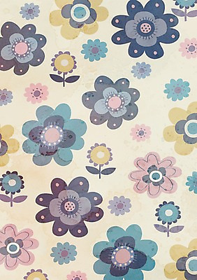 PSD 꽃 백그라운드 꽃무늬 패턴 일러스트 자연 추상 사람없음 자연문양 나뭇잎모양 식물패턴 플라워패턴 국내일러스트 모양 식물 문양 무늬 나뭇잎 생태계 파일형식