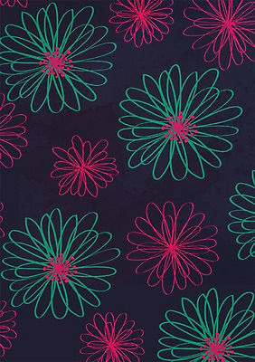 PSD 꽃 백그라운드 꽃무늬 패턴 일러스트 자연 추상 사람없음 자연문양 식물패턴 플라워패턴 국내일러스트 식물 문양 무늬 생태계 파일형식