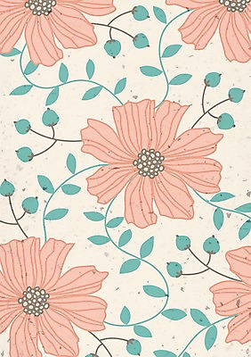 PSD 꽃 백그라운드 꽃무늬 패턴 일러스트 자연 추상 사람없음 자연문양 나뭇잎모양 식물패턴 플라워패턴 국내일러스트 모양 식물 문양 무늬 나뭇잎 생태계 파일형식