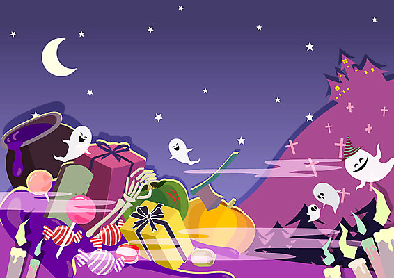 별 백그라운드 일러스트 촛불 호박 주택 사탕 그림자 선물 사람없음 할로윈 달 분위기 유령 위험 무서움 도끼 잭오랜턴 국내일러스트 AI파일 자연요소 감정 컨셉 채소 초 디저트 건물 파일형식 벡터