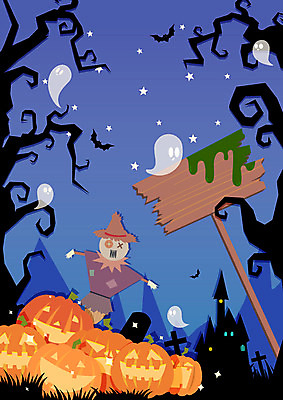 나무 별 백그라운드 십자가 일러스트 호박 사람없음 할로윈 표지판 분위기 유령 위험 무서움 허수아비 박쥐 잭오랜턴 국내일러스트 AI파일 자연요소 식물 감정 컨셉 농업 채소 포유류 알림판 파일형식 벡터